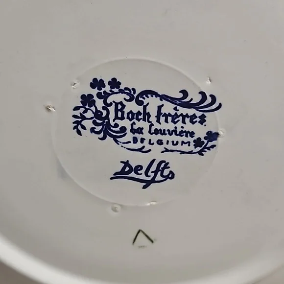 Delfts Boch Freres La Louviere plates - Picture 6 of 10